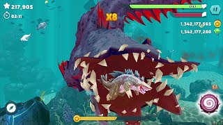 Hungry Shark Evolution - Giant Monster Abysshark New Skin Mod - All 27 Sharks Unlocked Gameplay