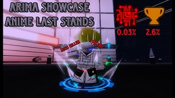 I Unlocked the Arima / White Reaper (Specter) Showcase Anime Last Stand