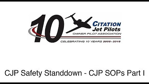 CJP 2018 Convention Safety Standdown  - CJP SOPs P...