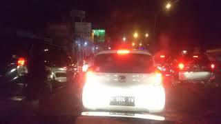 Suasana perjalanan malam Jogja Magelang(7)