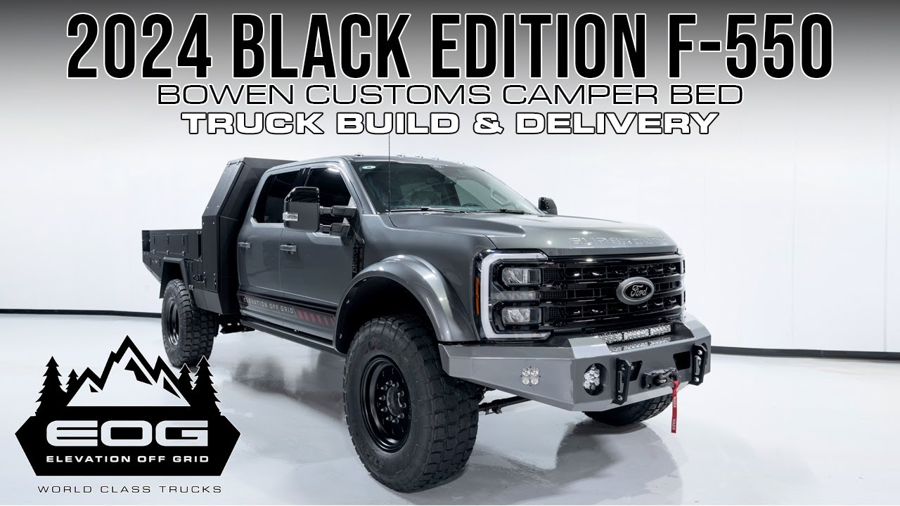 Ford F-550 2024 года выпуска, цвет 