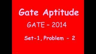 Famous GATE   2014, Electrical Engineering, Set   1, Aptitude Problem   2 Wealth