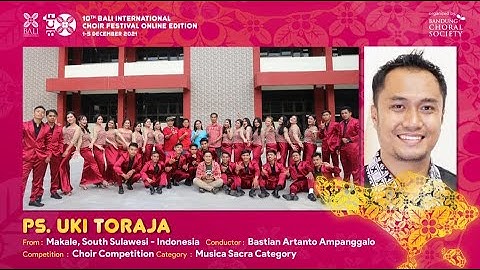 [BICF10-035] PS  UKI TORAJA - KU HERAN ALLAH MAU MEMB