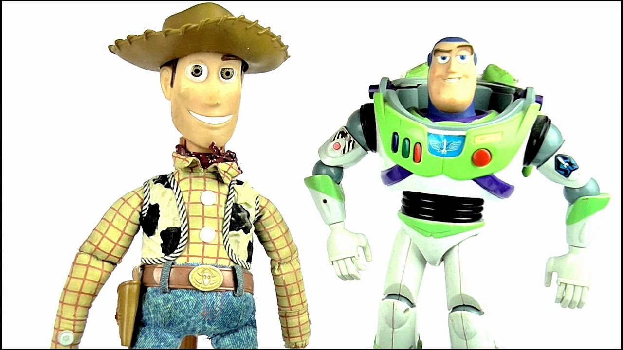 Original 1995 Woody And Buzz Lightyear Releases Toy Story Merchandise ...