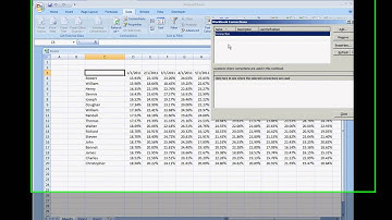 Query Data from a Web HTML File and Run Macro Microsoft Excel Tutorial