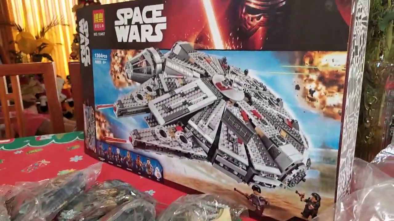 SPACE WARS 🌌 Millennium Falcon - Bloques Armables ✨ Parte 1