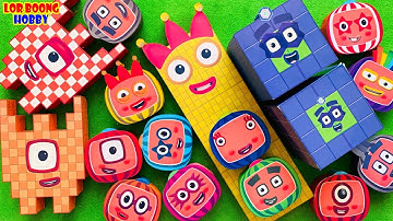 Meet Numberblocks NEW 628 Puzzle Tetris Shape| ASMR chirping of birds