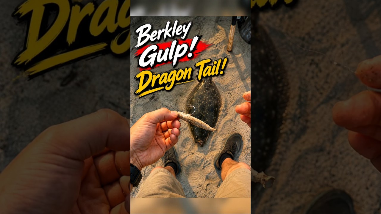 Testing the Berkley Gulp! Dragon Tail for Fluke! 🎣🐟 #fishing #FlukeFishing #BerkleyGulp