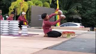 Tari piring pecah dua belas asal Panipahan Kab. Rokan hilir Kota Bagansiapiapi ( Gladi resik )