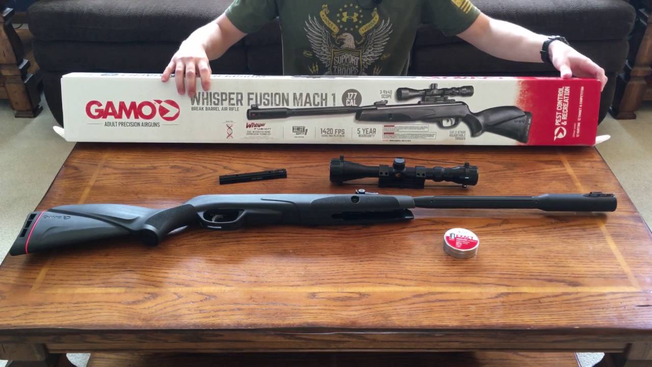  Gamo Whisper Fusion  Mach 1 YouTube