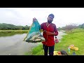 Big Size WHITE TILAPIA Fishing in Village | Incredible Fishing Skills | Best Hook Fishing in India
