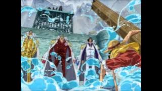 One Piece Ost - Luffy Vs 3 Admirals