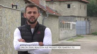 Drilon Zekaj realizon një projekt në Romaj të Hasit, 'fshati i furrtarëve'