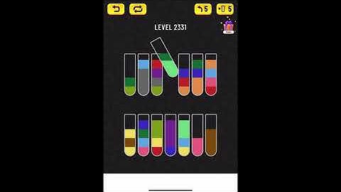 water sort puzzle level 2331