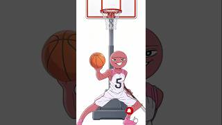 This Basketball Move Was Crazy 🇺🇲🏀 #youtubeshorts #countryhumans #stathuman #shortsfeed #usashorts