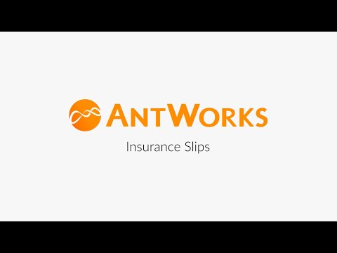 Insurance Slips Demo - CMR + | AntWorks