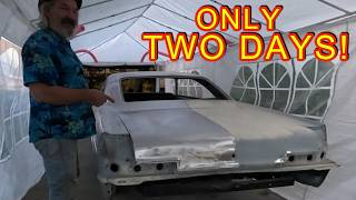 How Much Bodywork Can We Get Done In 2 Days?  | 1966 Impala