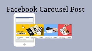 Facebook Carousel Post || Facebook Carousel Post Tutorial || How To Make a Carousel Post On Facebook
