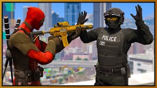 GTA 5 RP - Deadpool Hitman Hunts Cops
