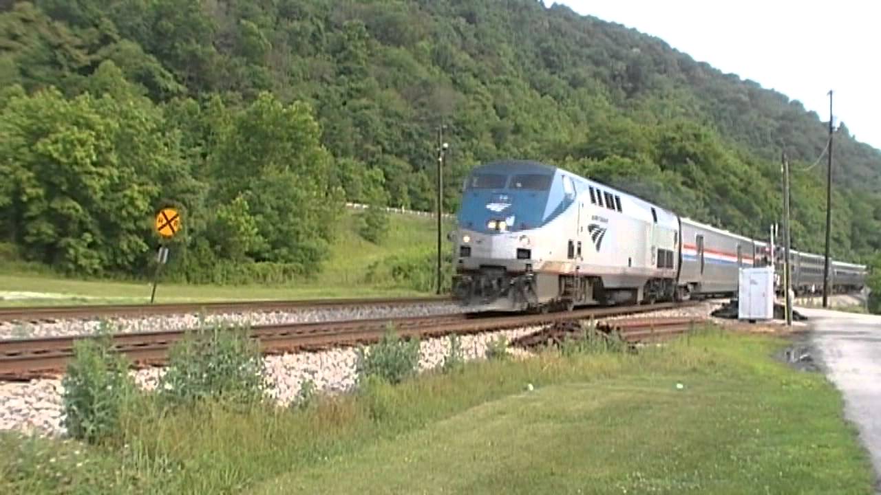 Amtrak 19 Leads A Late Cardinal Youtube