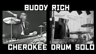 I transcribed Buddy Rich's Cherokee drum solo Resimi