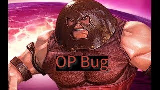 Juggernaut's OP Positive Bug Needs to Be Fixed