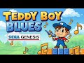 Teddy Boy Blues - Sega Genesis (Gameplay)