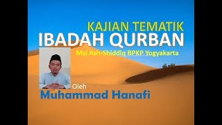 Fiqh Qurban Ringkas Kajian Kamis Sore Msj Ashshiddiq Bpkp Yogya Oleh Muhammad Hanafi 72731912