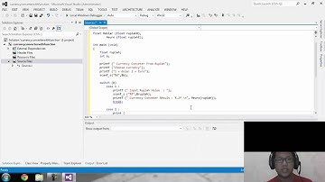 Simple Application Using C programing Currency Converter with Function