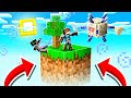 TROLLING with BOSS MOBS on ONE BLOCK! (Minecraft)