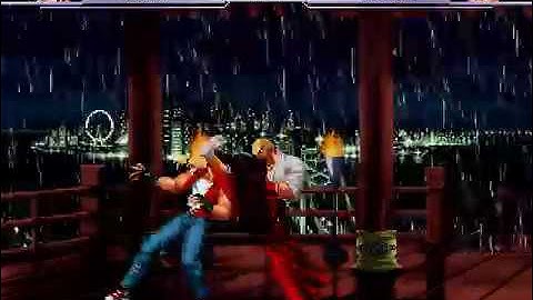 KOFM Lv2 - Rival Battle # 4 - Terry (ME) vs Geese (CPU)