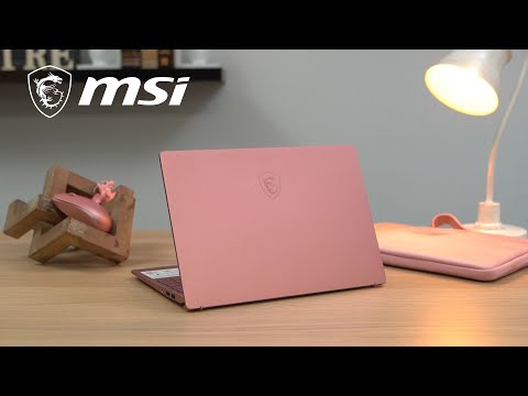 Rose Pink Prestige 14 Unboxing | MSI