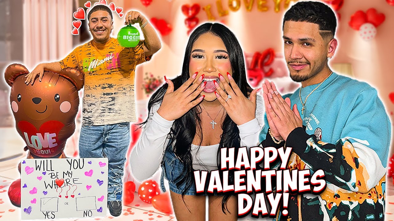 ASKING OUR SINGLE FRIEND TO BE OUR VALENTINES *TOO FUNNY*