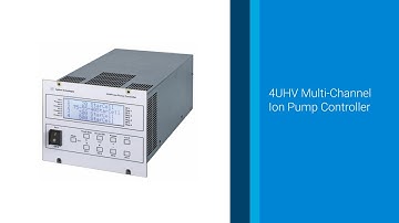 4UHV Ion Pump Controller - Multichannel Ion Pump Power and Control
