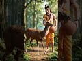 विष्णु, राम, कृष्ण और महादेव का चमत्कार | कंकाल में फिर आई जान 😲🙏 #shorts #viralvideo #ytshot 🦌🐄