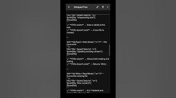 File Opening Modes in C: Read, Write, and Append Explained