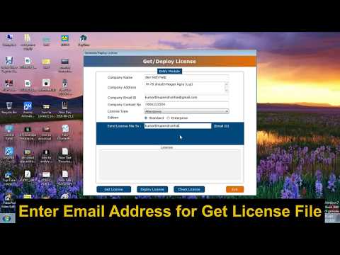 Generate and Activate licence Mantra Biometric Paytime Software Tutorial Step by Step 100% Working