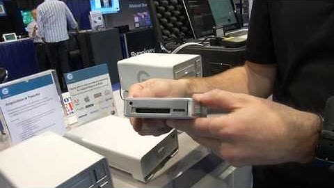 NAB 2013 - Thunderbolt and G-Tech