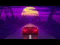 '80s retro synthwave Lamborghini Countach animation