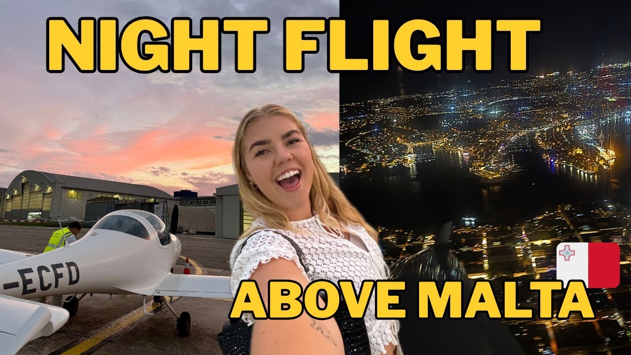 Полёт над Мальтой на закате и ночью | Лучший опыт Мальты 🇲🇹