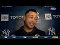 Giancarlo Stanton on the Yankees ALDS Game 1 win