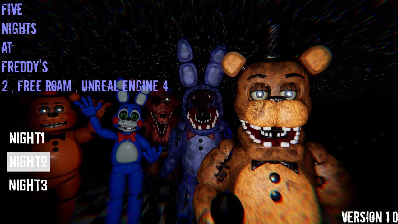 fnaf 2 en unreal engine 4 que pasada - YouTube