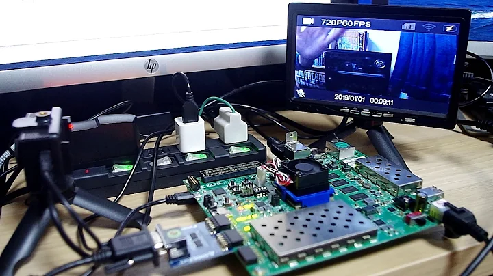 ZCU104 HDMI_in VGA_out