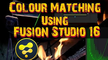 COLOUR MATCHING : Fusion Studio 16 (or)  Davinci Resolve 16 Fusion Tutorial - 2020