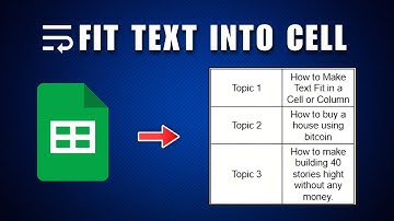 Hoe u tekst in een cel of kolom in Google Sheets 2025 kunt laten passen | Hoe u tekstomloop kunt ...
