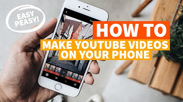How to Make YOUTUBE Videos on Your PHONE and Edit - FREE Video Editing App