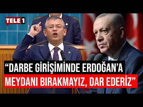 Yüksek yargı krizinde Özgür Özel Erdoğan'a rest çekti: Haddini bilsin!