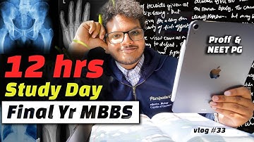Studying 12+ Hrs in Final MBBS | Completed 1 Subject 🌟 Anuj Pachhel