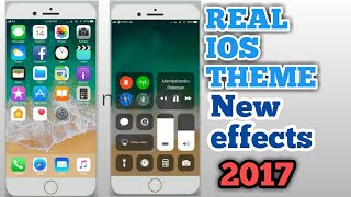 Real ios 11 Pro MIUI 8/9 Theme | Amazing New Effect Look like iphone | All Miui Work | 2017