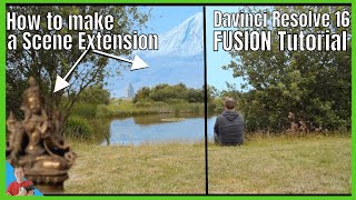 Davinci Resolve 16 how to make a scene extension using Fusion